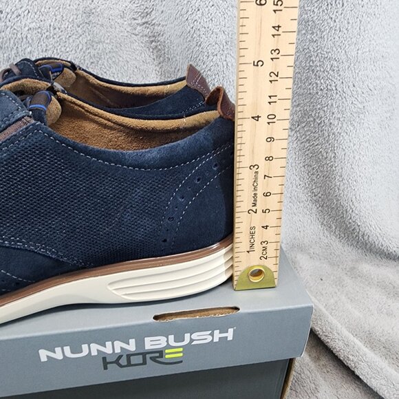 Nunn Bush Shoes Mens Size 8 Navy Blue New Haven Lace Up Oxford *NWT* main image 7